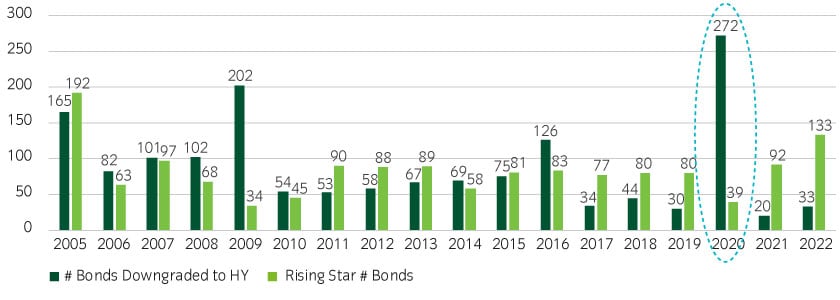 2022 was a strong year for rising stars